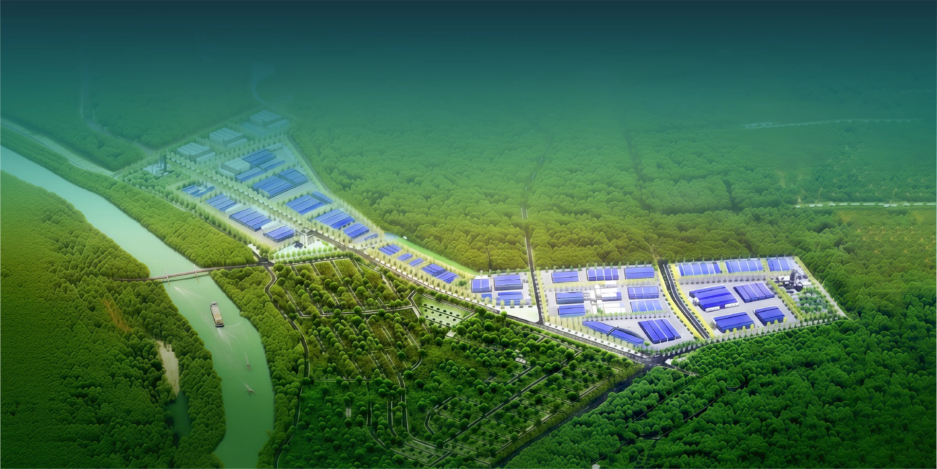 Toàn cảnh Khu công nghiệp Bắc Ninh Ez.Park - toan canh khu cong nghiep bac ninh kcn bac ninh